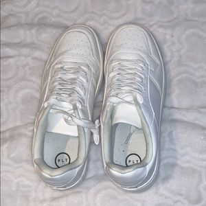 White sneakers
